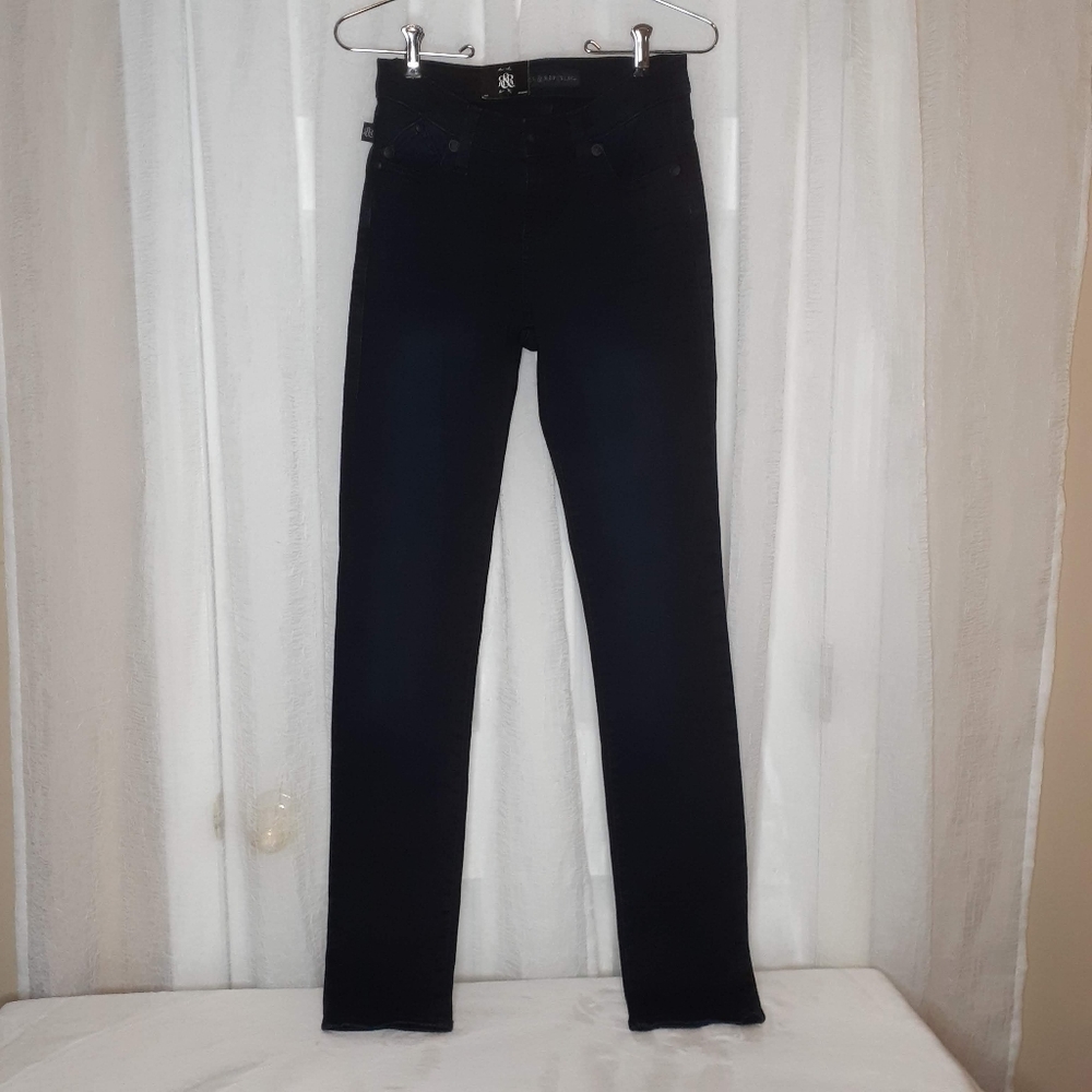 Rock & Republic Women’s Berlin Black‎ Skinny Jeans 4 M